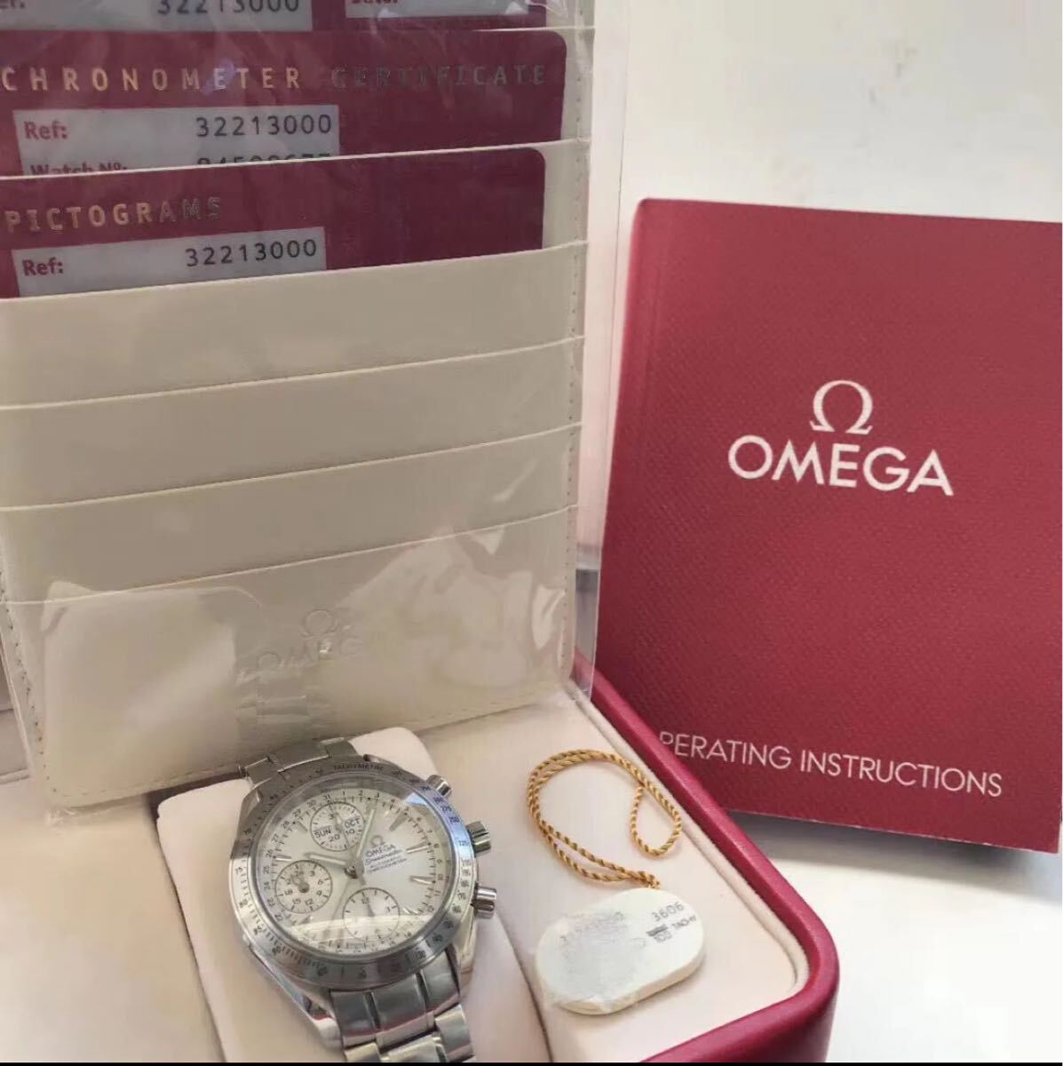 Omega Speedmaster Day-Date 3221.30 Triple Calendar Chronograph Men's Automatic Watch