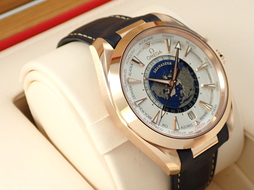 omega Seamaster Aqua Terra GMT Worldtimer Reference 220.53.43.22.02.001
