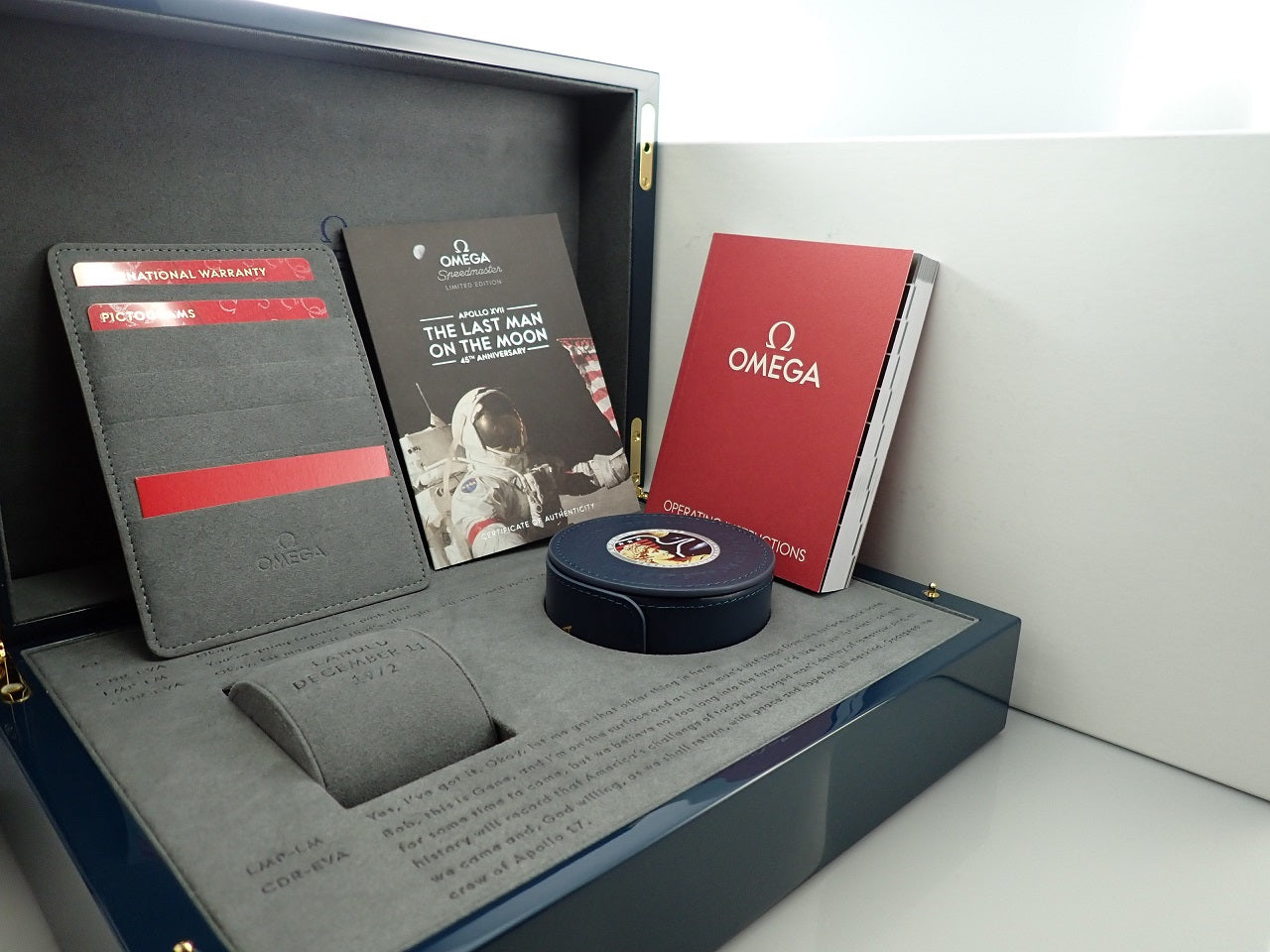omega Speedmaster Moonwatch Apollo 17 45th Anniversary Edition Reference 311.30.42.30.03.001