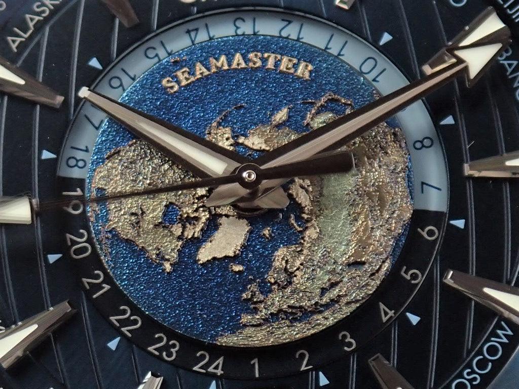 omega Seamaster Aqua Terra 150M Co-Axial Master Chronometer GMT World Timer 43MM Reference 220.12.43.22.03.001
