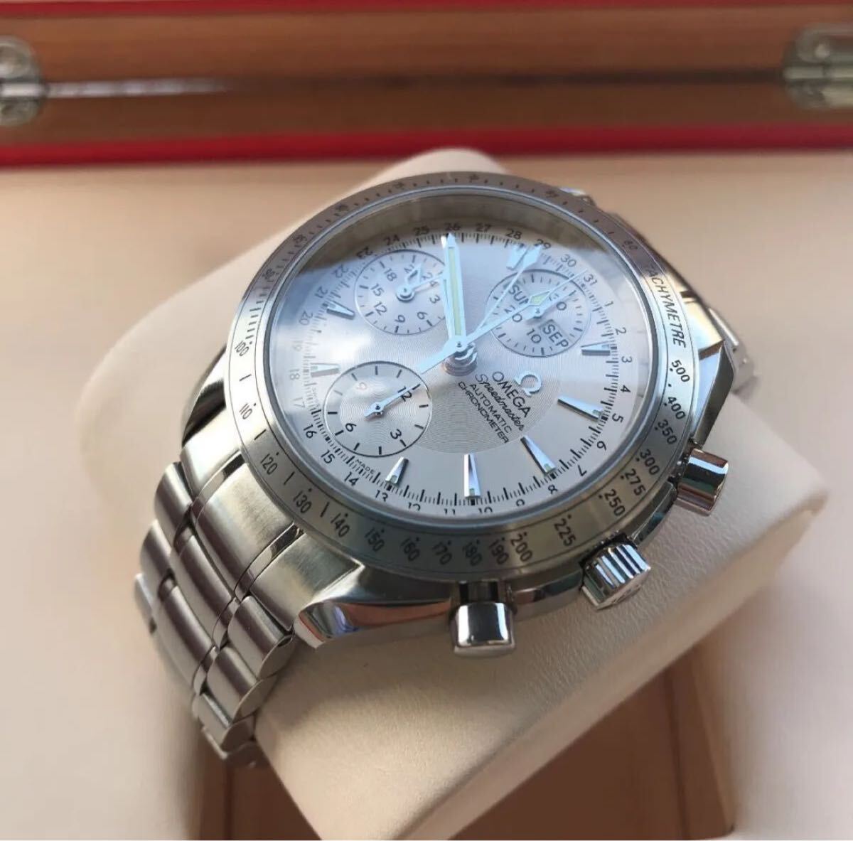 Omega Speedmaster Day-Date 3221.30 Triple Calendar Chronograph Men's Automatic Watch
