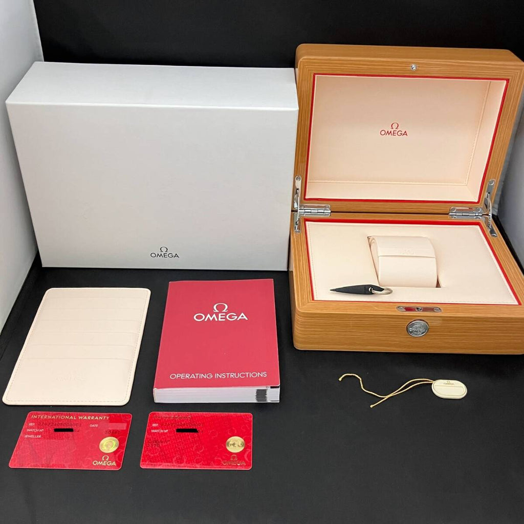 OMEGA Speedmaster 326.21.40.50 Automatic Omega Speedmaster Racing Co-Axial Watch with Box, Manual, and Warranty