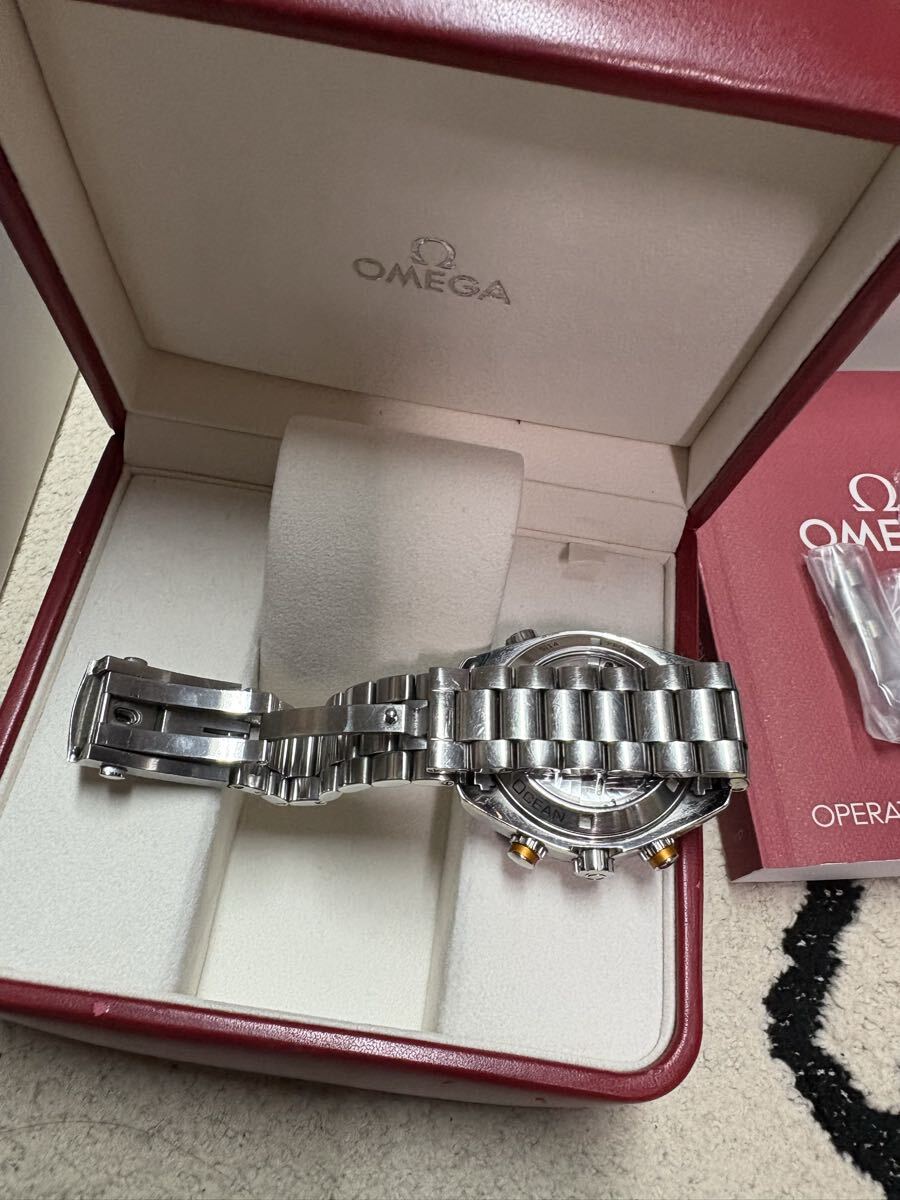 OMEGA 232.30.46.51.01.002 Seamaster Planet Ocean 600M Date Chronograph Automatic Men's Watch, Pre-owned