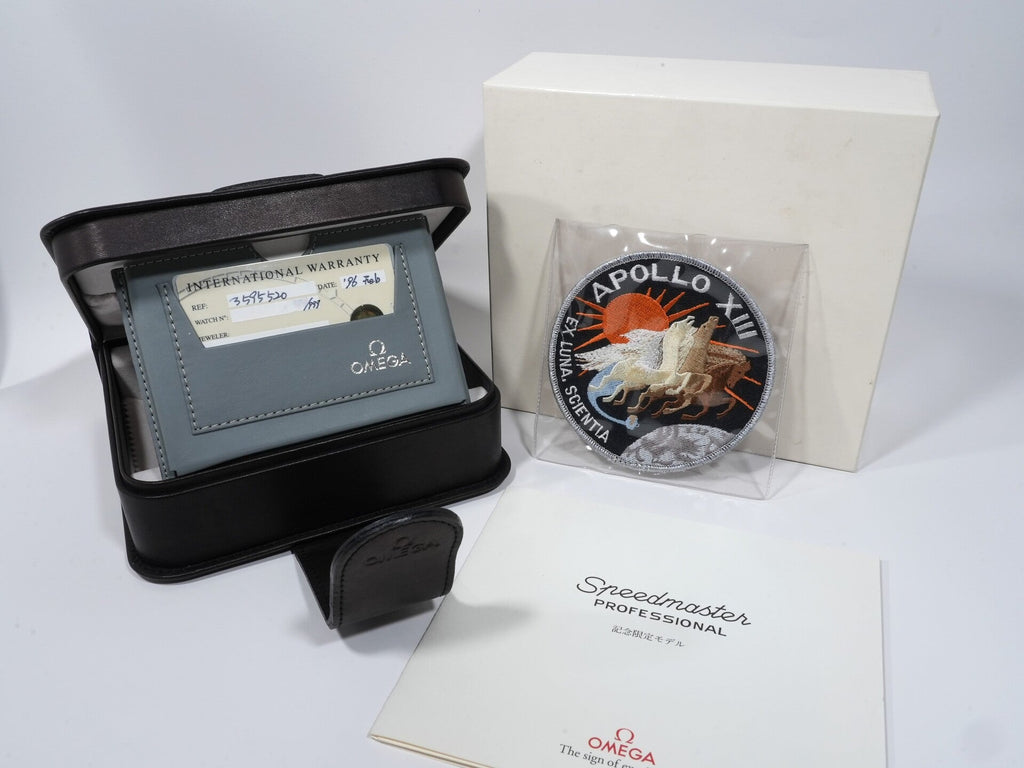 omega Speedmaster Professional Apollo 13 25th Anniversary Reference 3595.52