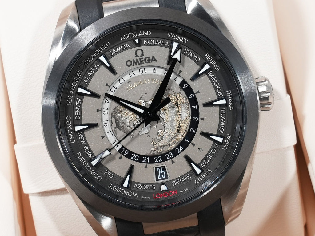 omega Seamaster Aqua Terra 150M GMT Worldtimer Reference 220.92.43.22.99.001