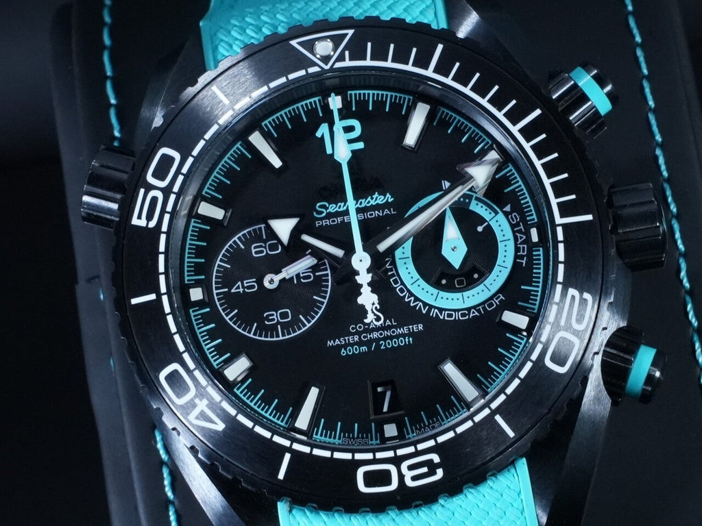 omega Seamaster Planet Ocean ETNZ Deep Black Reference 215.92.46.51.01.003