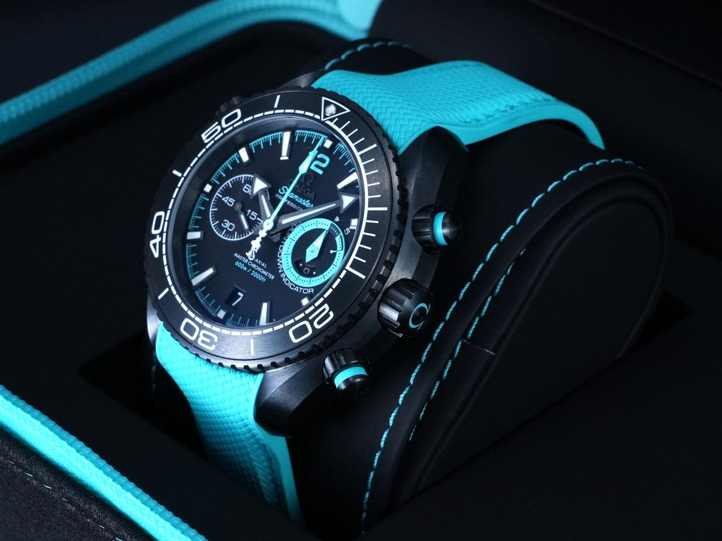 omega Seamaster Planet Ocean ETNZ Deep Black Reference 215.92.46.51.01.003