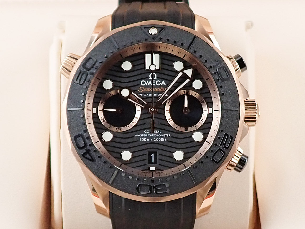 omega Seamaster Diver 300M Co-Axial Master Chronometer Chronograph Reference 210.62.44.51.01.001